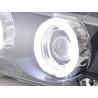 Headlight set angel eyes CCFL BMW 3 series E36 Coupe Cabrio 92 98 black