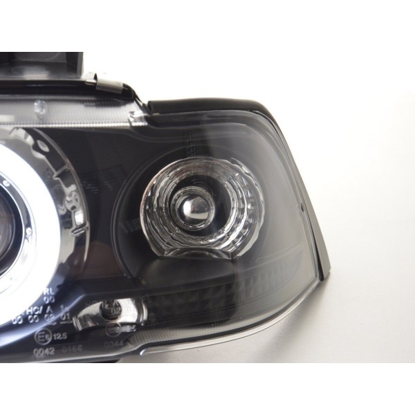 Headlight set angel eyes CCFL BMW 3 series E36 Coupe Cabrio 92 98 black