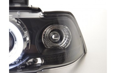 Headlight set angel eyes CCFL BMW 3 series E36 Coupe Cabrio 92 98 black