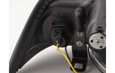 Headlight set angel eyes CCFL BMW 3 series E36 Coupe Cabrio 92 98 black