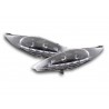 Daylight headlight LED DRL look Ford Fiesta 08 12 black
