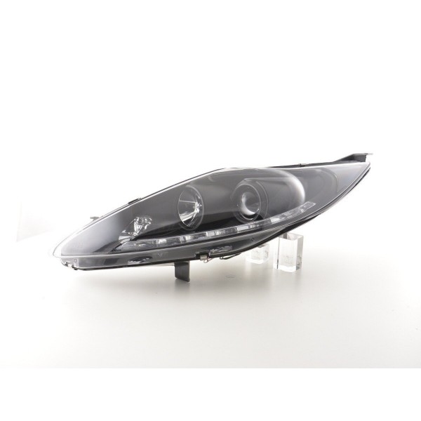Daylight headlight LED DRL look Ford Fiesta 08 12 black