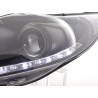 Daylight headlight LED DRL look Ford Fiesta 08 12 black