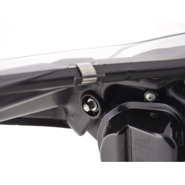 Daylight headlight LED DRL look Ford Fiesta 08 12 black