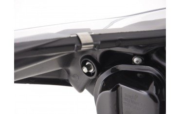 Daylight headlight LED DRL look Ford Fiesta 08 12 black