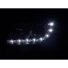 Daylight headlight LED DRL look VW Bus type T4 96 03 chrome
