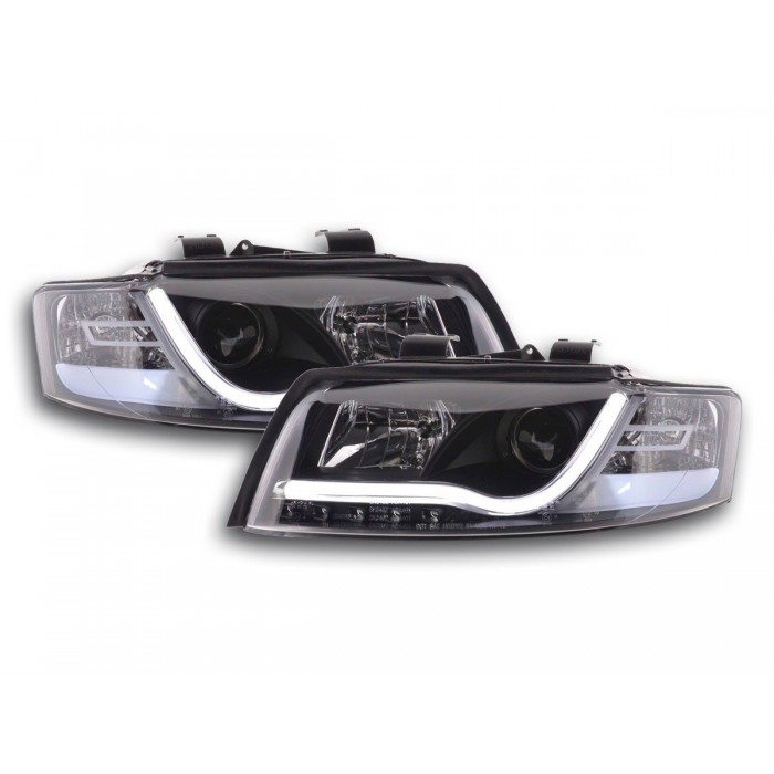 Daylight headlight LED DRL look Audi A4 type 8E 01 04 black