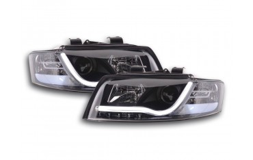 Daylight headlight LED DRL look Audi A4 type 8E 01 04 black