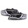 Daylight headlight LED DRL look Audi A4 type 8E 01 04 black