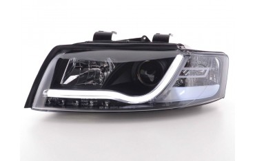Daylight headlight LED DRL look Audi A4 type 8E 01 04 black