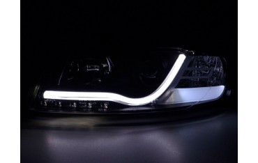 Daylight headlight LED DRL look Audi A4 type 8E 01 04 black