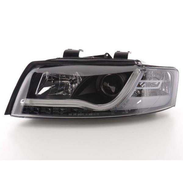 Daylight headlight LED DRL look Audi A4 type 8E 01 04 black