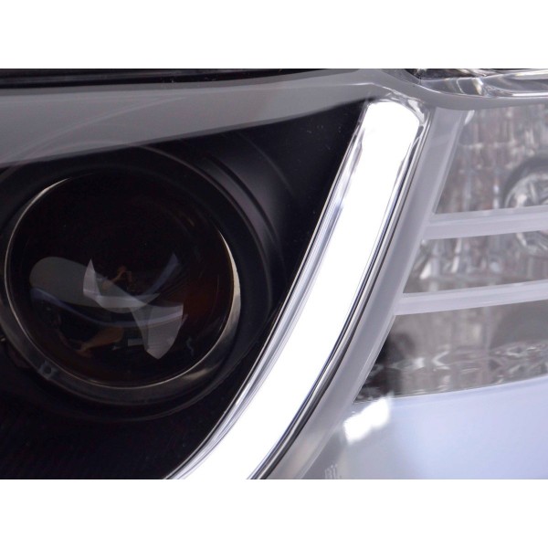 Daylight headlight LED DRL look Audi A4 type 8E 01 04 black