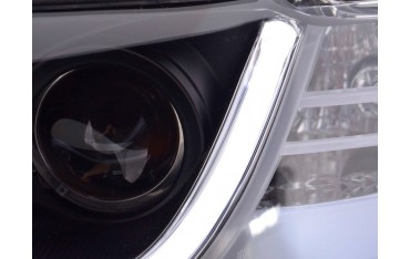 Daylight headlight LED DRL look Audi A4 type 8E 01 04 black