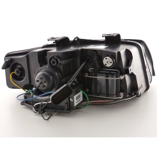 Daylight headlight LED DRL look Audi A4 type 8E 01 04 black
