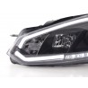 Daylight headlight LED daytime running lights VW Golf 6 08 12 black