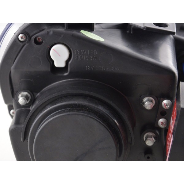 Daylight headlight LED daytime running lights VW Golf 6 08 12 black