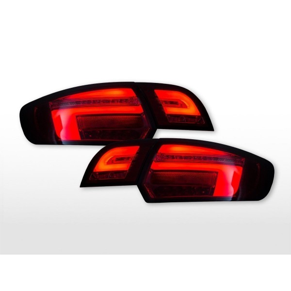 LED taillights set Audi A3 type 8P 03 05 chrome