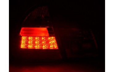 LED taillights set BMW 3 Series Touring type E46 98 05 clear red
