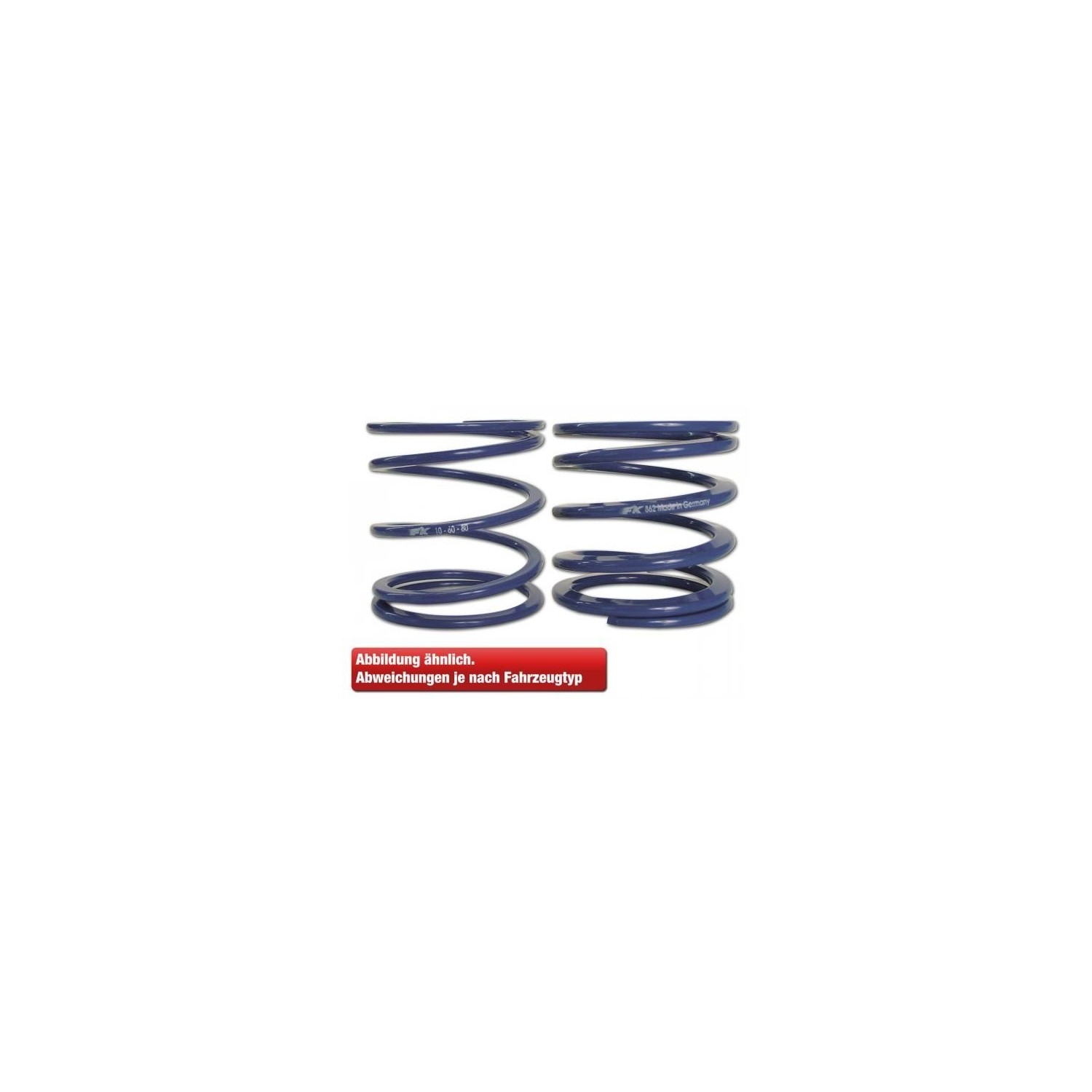 FK racing spare part main spring for FK coilovers VA spring
