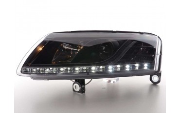 Daylight headlight LED DRL look Audi A6 type 4F 04 08 black