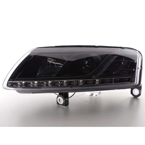 Daylight headlight LED DRL look Audi A6 type 4F 04 08 black