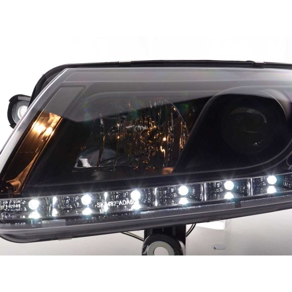 Daylight headlight LED DRL look Audi A6 type 4F 04 08 black