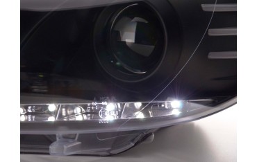 Daylight headlight LED DRL look VW Scirocco 3 Type 13 08 black