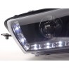 Daylight headlight LED DRL look VW Scirocco 3 Type 13 08 black