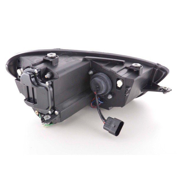 Daylight headlight LED DRL look VW Scirocco 3 Type 13 08 black