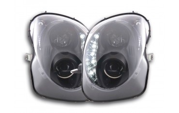 Headlight set Daylight LED daytime running lights Alfa Romeo Mito 08 black