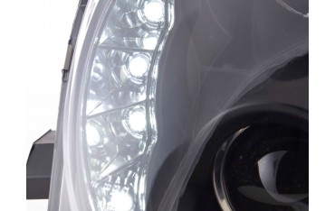 Headlight set Daylight LED daytime running lights Alfa Romeo Mito 08 black
