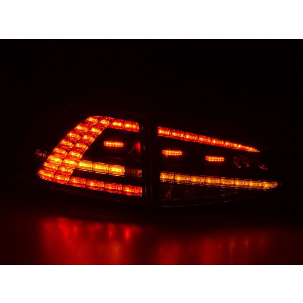 LED taillights set VW Golf 7 from 2012 black