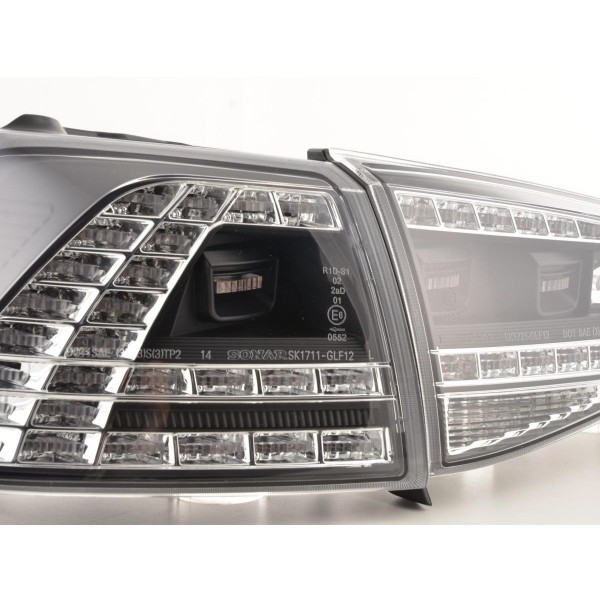 LED taillights set VW Golf 7 from 2012 black