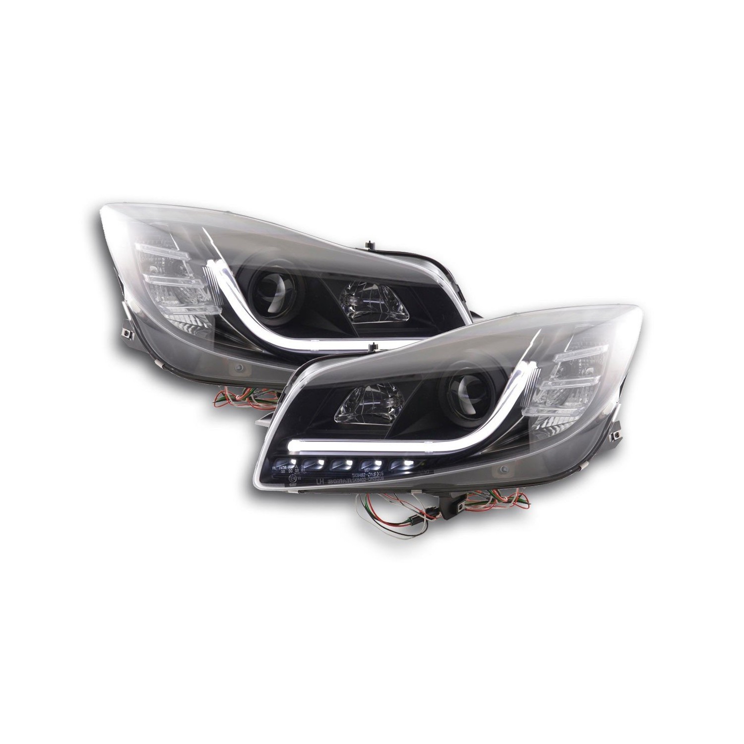 Daylight headlight LED daytime running lights Opel Insignia 08 13 black