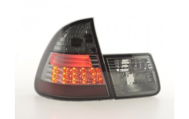 LED taillights set BMW 3 series E46 Touring 99 05 black