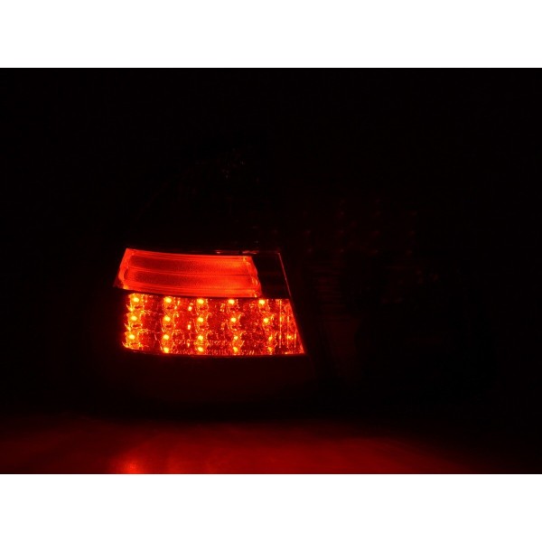 LED taillights set BMW 3 series E46 Touring 99 05 black