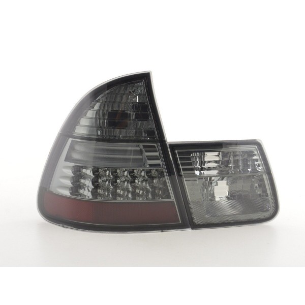 LED taillights set BMW 3 series E46 Touring 99 05 black