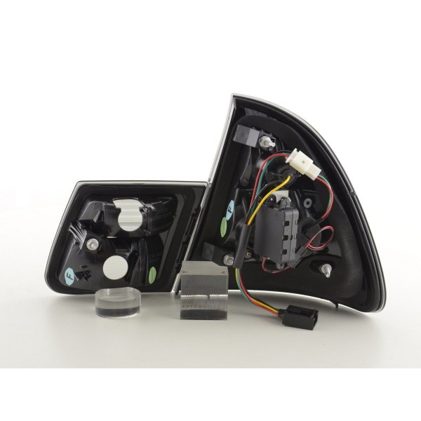 LED taillights set BMW 3 series E46 Touring 99 05 black