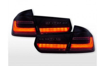 LED taillight set BMW 3 Series F30 12 17 red black