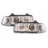 Headlights angel eyes BMW 3er Limo type E36 92 98 chrome