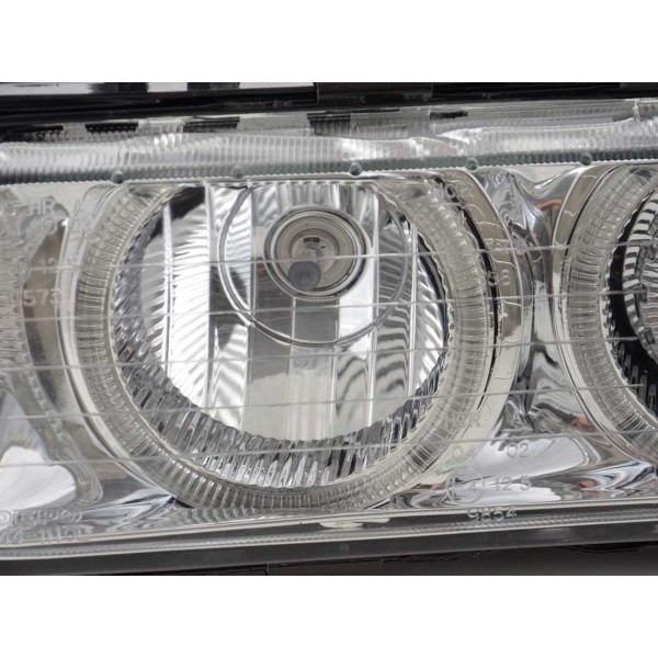 Headlights angel eyes BMW 3er Limo type E36 92 98 chrome