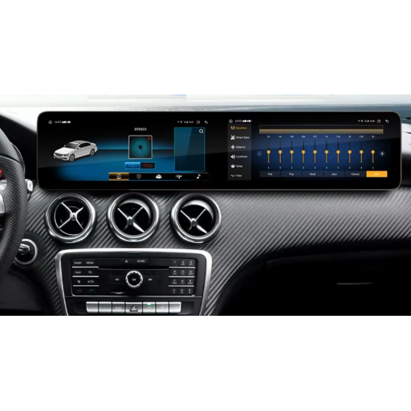 Pantalla táctil doble de 12.3 pulgadas Mercedes Benz A W176, CLA C117 / X117, G W463, GLA X156 Android 13 TR4399