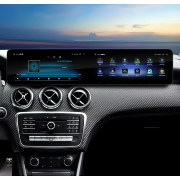Dual 12.3-inch touchscreen for Mercedes Benz A W176, CLA C117  X117, G W463, GLA X156 Android 13 TR4399
