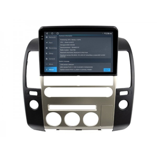 Radio navegador GPS Nissan Pathfinder Navara R51 pantalla 10.1 Android 14 TR4401