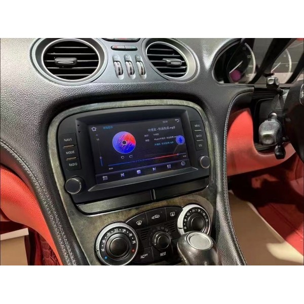 Radio navegador GPS Mercedes Benz SL R230 pantalla 7 Android 14 TR4403