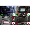 Radio navegador GPS Mercedes Benz SL R230 pantalla 7 Android 14 TR4403