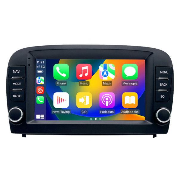Radio GPS head unit Mercedes Benz SL R230 screen 7 Android 14 TR4403