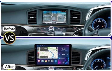 Radio navegador GPS Nissan elegrand E52 pantalla 10.1 Android 14 TR4404