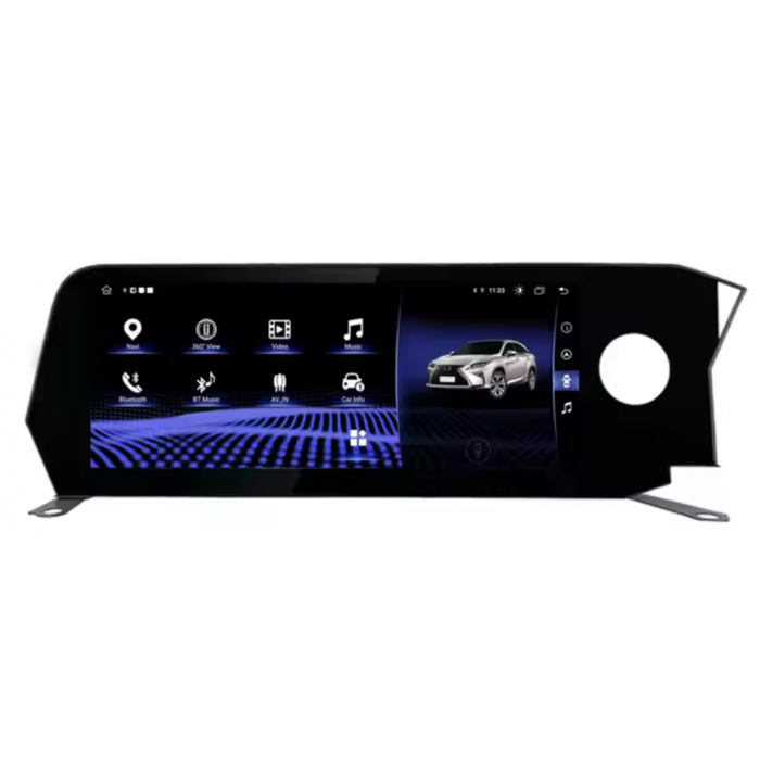 Head unit ultra thin screen 12.3" GPS Lexus ES RHD Android 13 TR4405